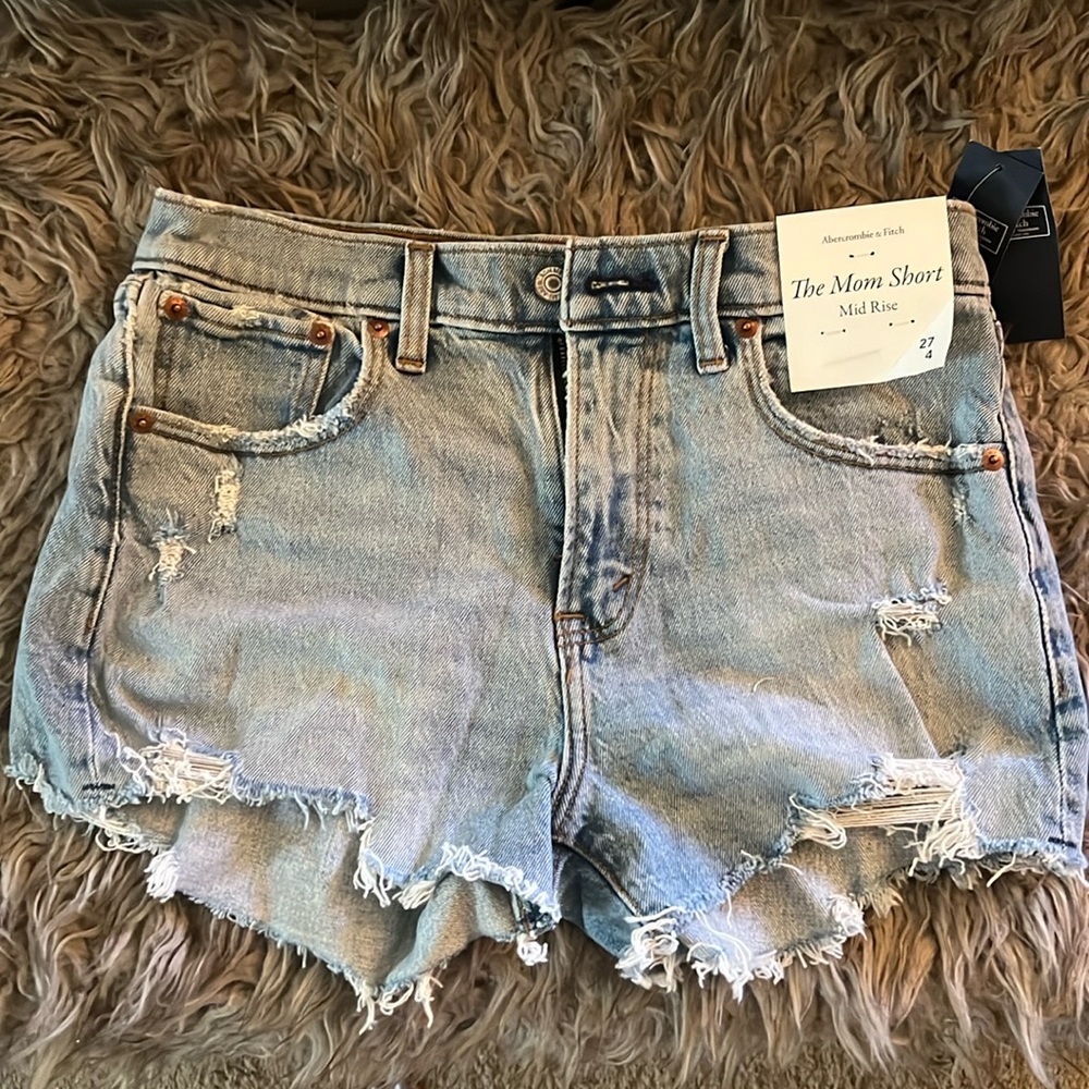Abercrombie mom shorts